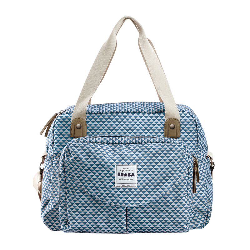 Beaba Sac à langer Genève II Bleu imprimé