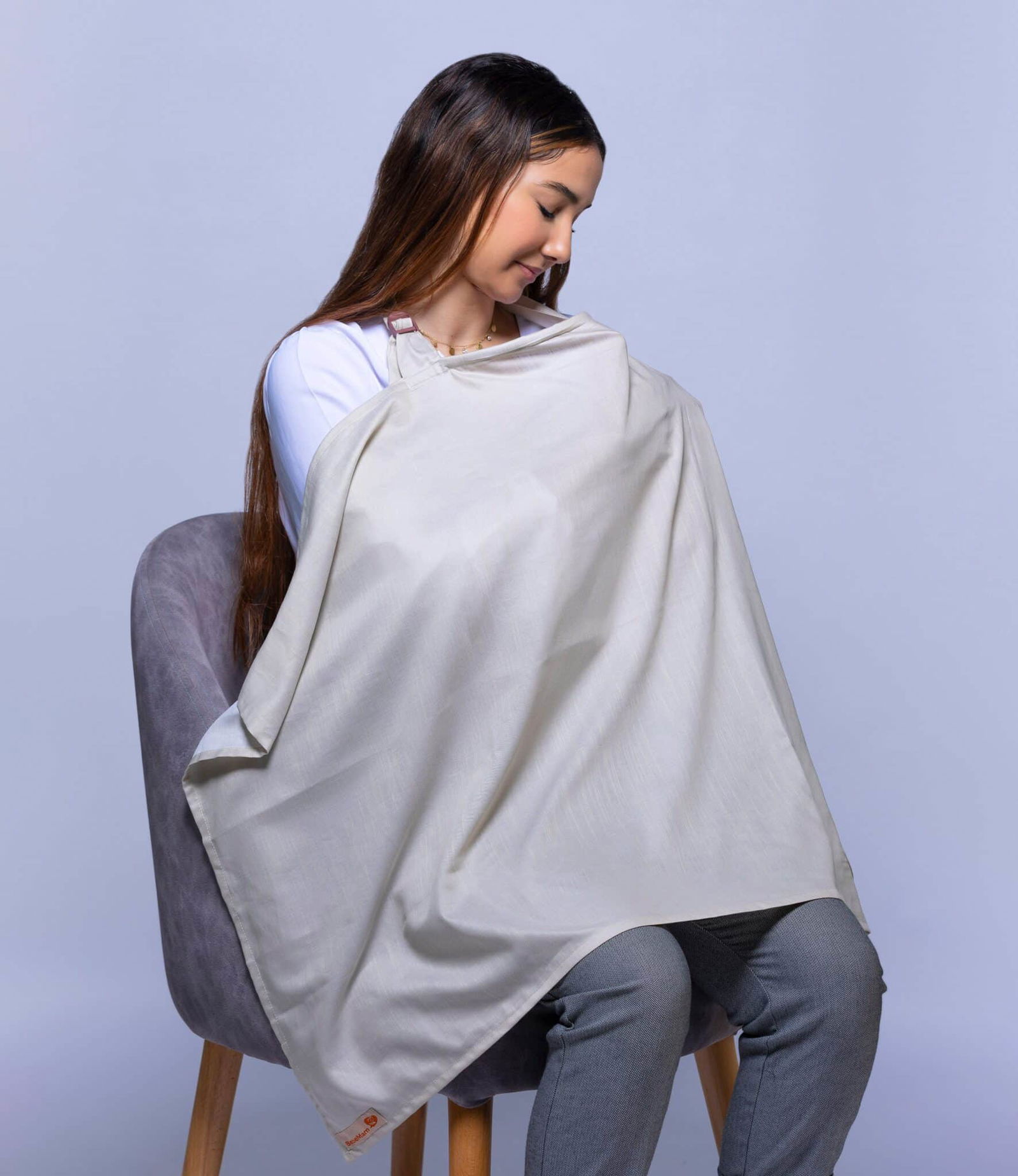 Tablier Allaitement Beige