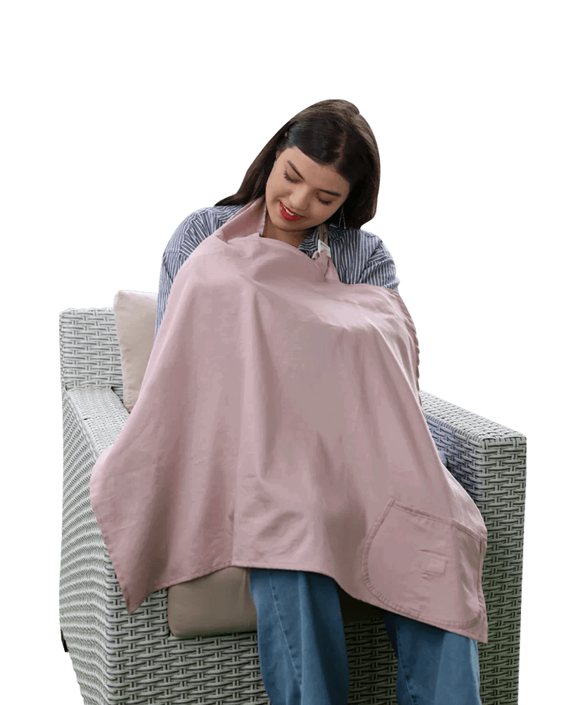 Tablier Allaitement rose