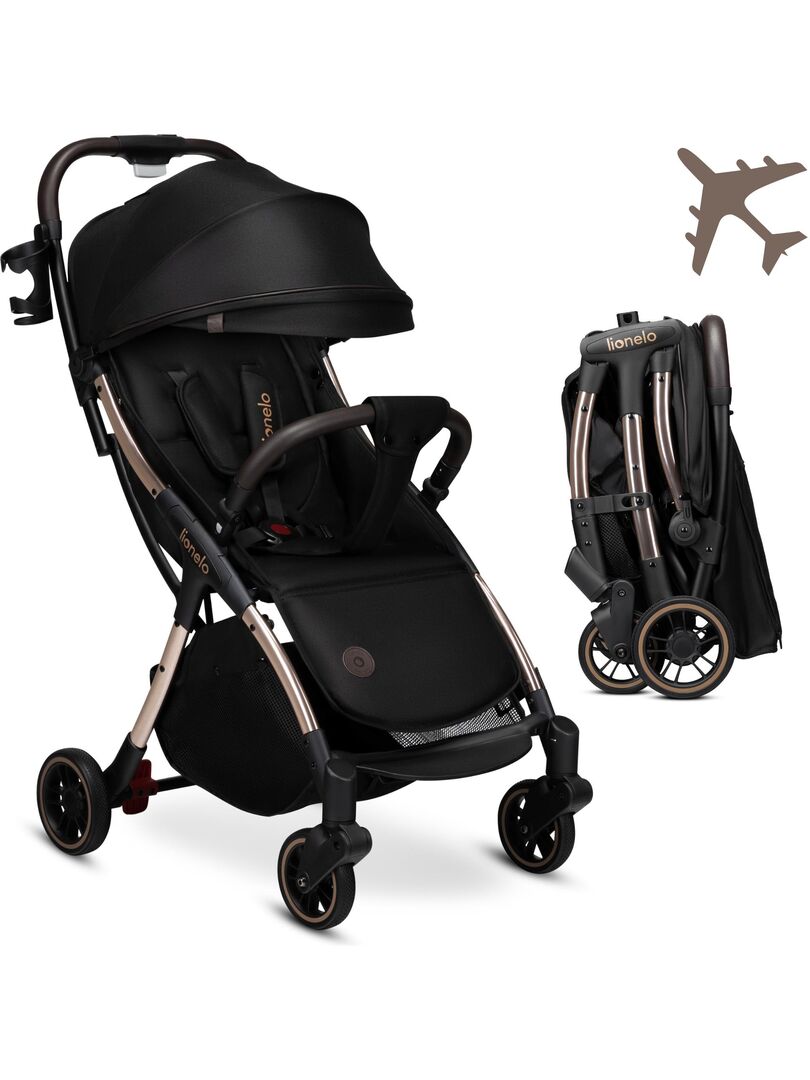 Lionelo Poussette Julie One Black Gold