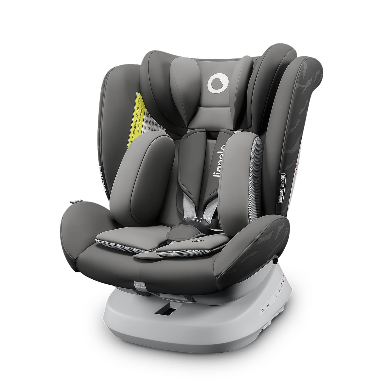 Lionelo Siège-auto Bastiaan One ISOFIX 360° gr.0+/1/2/3 – Gris