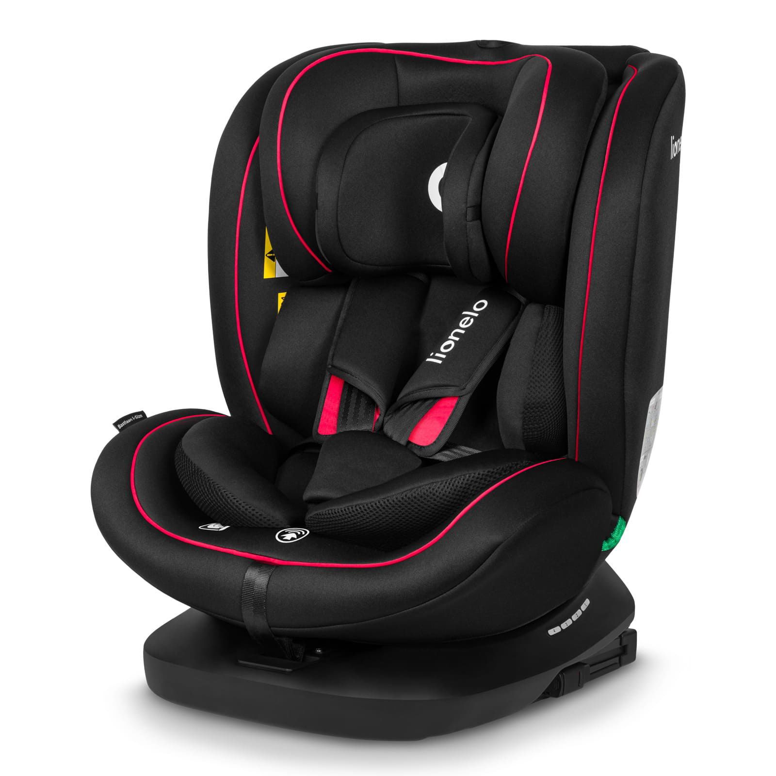 Lionelo Siège Bastiaan i-Size Black Red