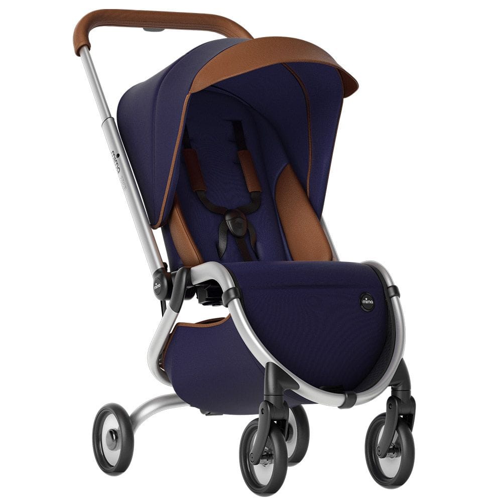 Mima Poussette Zigi Midnight Blue + Protection pluie incluse