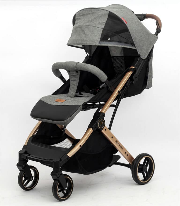 Popypapa Poussette Cabine forme valisette C9 Gris
