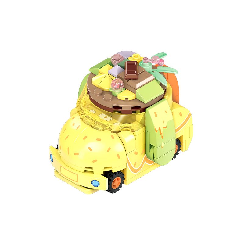 Sembo Block Morceau de Mousse Douce Jaune