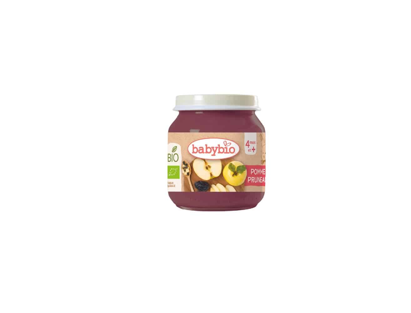 Babybio Confit Pomme Pruneau bio 6mois+
