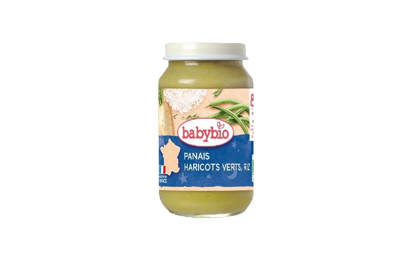 Babybio Petit Pot Panais, Haricots Verts et Riz