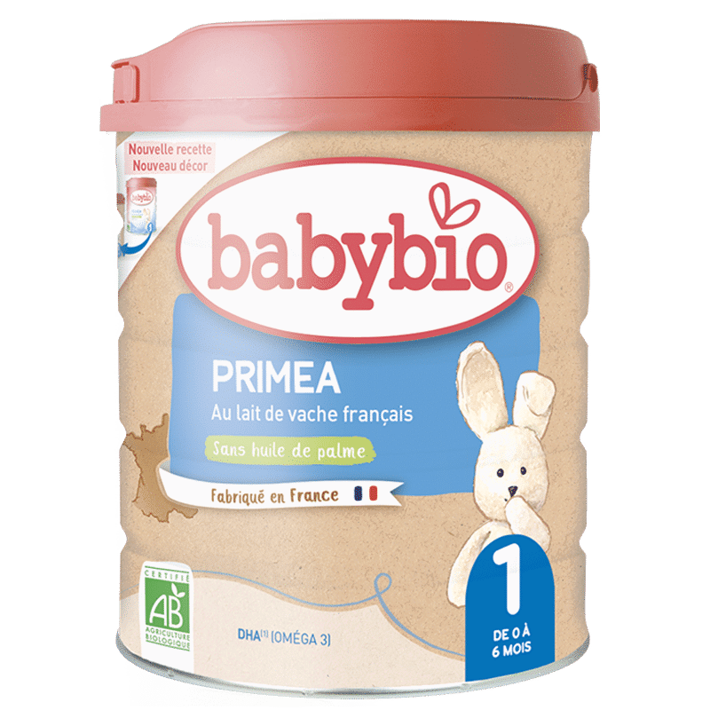 BabyBio Primea 1 lait nourrissons Bio 0-6 mois 800g