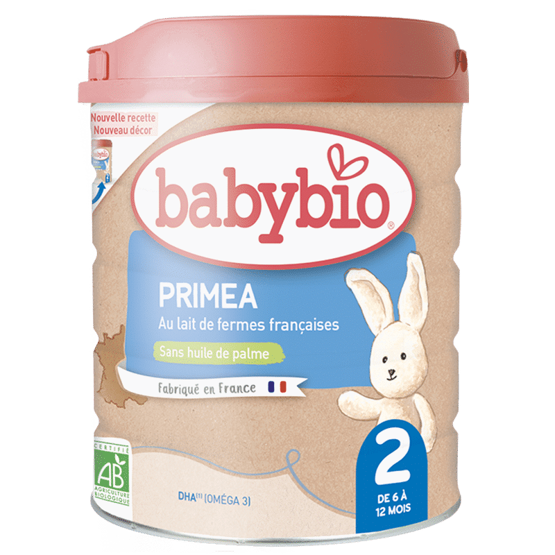 Babybio Lait Infantile Primea 2ème Âge 800g – 6-12mois