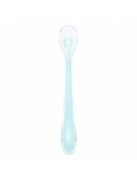 Babymoov Cuillère Silicone 1er Age Azur