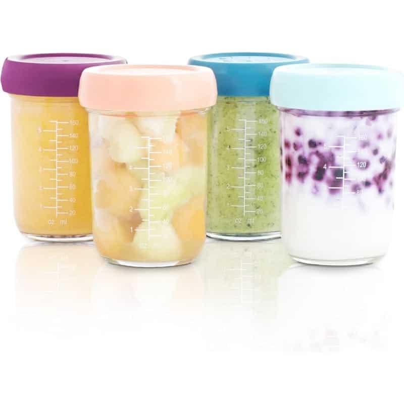 Babymoov Lot de 4 Babybols en verre 220ml