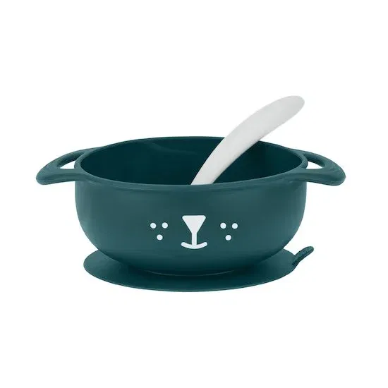 Babymoov Set repas silicone Tast’Isy bol et cuillère