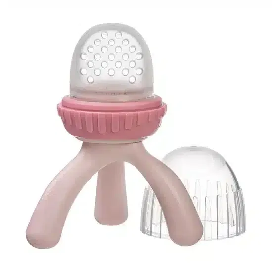 BBox Distributeur de fruits et légumes frais en silicone 4mois+ Rose