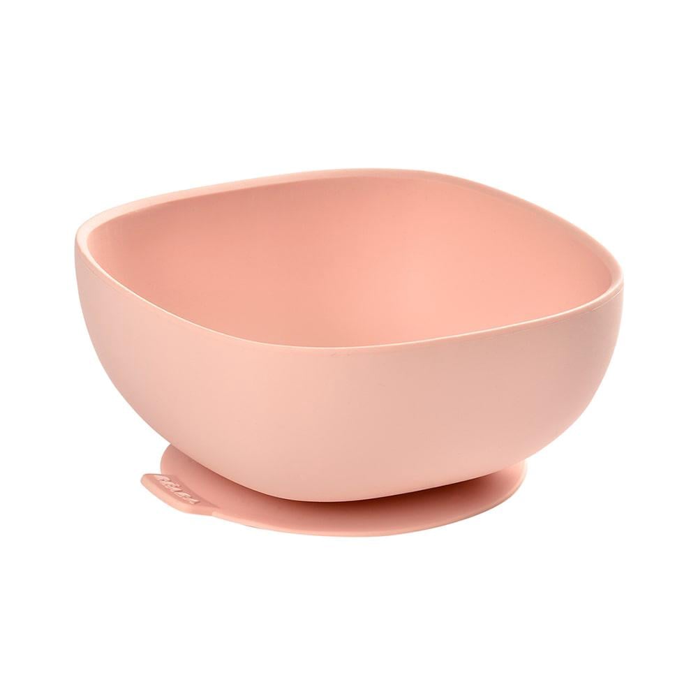 Beaba Bol En Silicone Avec Ventouse Rose