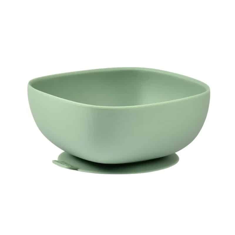 Beaba Bol En Silicone Avec Ventouse Vert