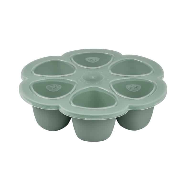 Beaba Moule Multiportions Silicone 6×90 ml – Vert
