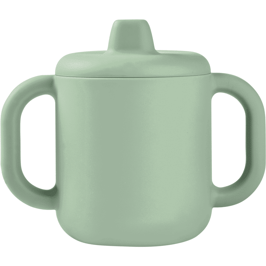 BEABA Tasse enfant poignées silicone vert sauge 170 ml