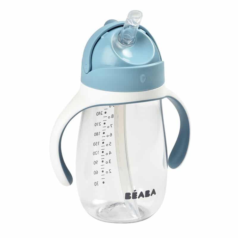 Beaba Tasse paille 300 ml – Bleu