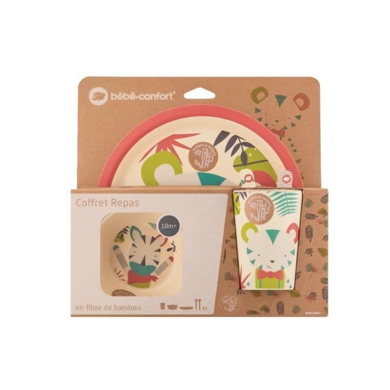 Bébé Confort Coffret Repas 5 pièces Animaux