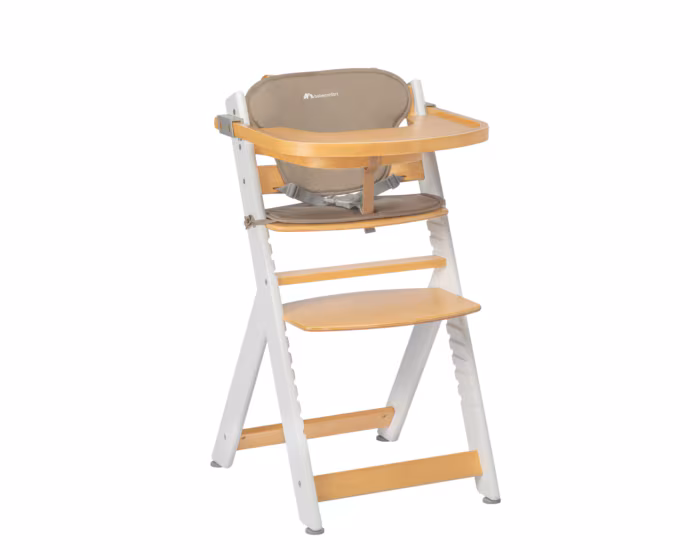 Bébé Confort Chaise haute Timba avec coussin Light Wood Beige