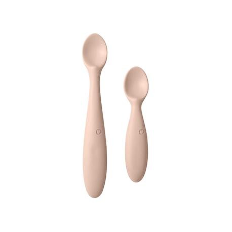 Bibs Lot de 2 Cuillères Cuillère Bébé et Parent Vanilla