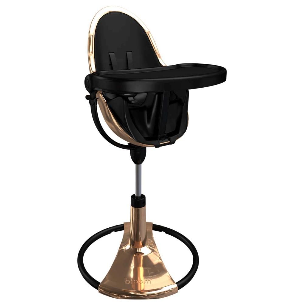 BLOOM Chaise haute Fresco Chrome – Édition spéciale – Rose Gold