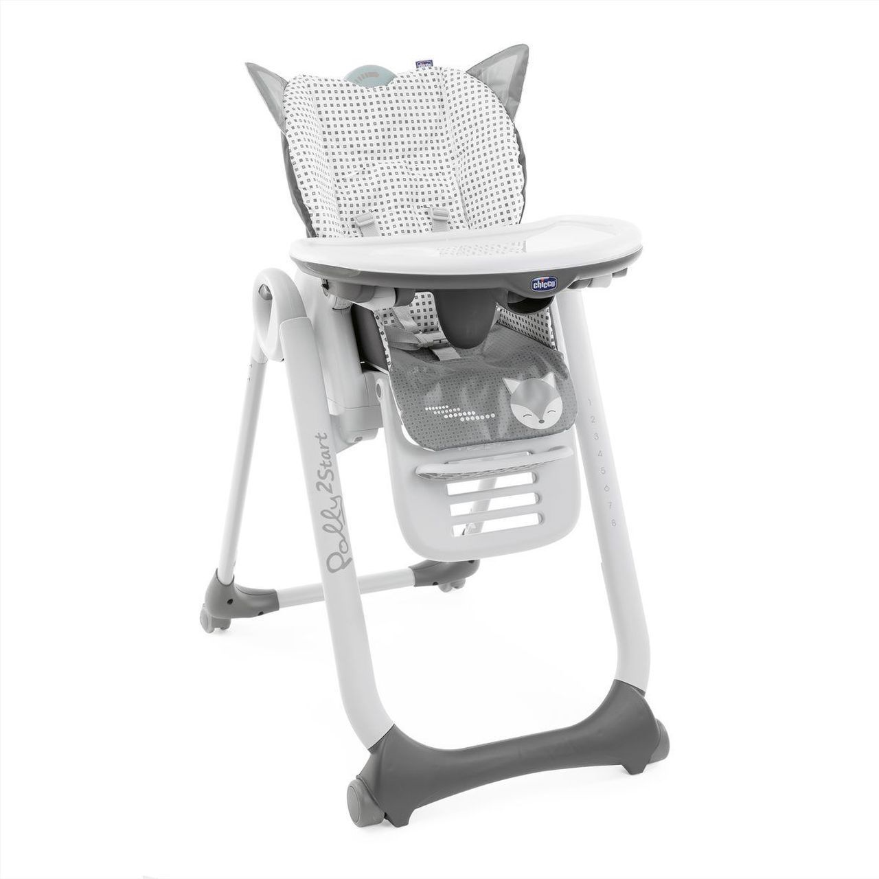 Chicco Chaise Polly 2 Start 4 roues Foxy