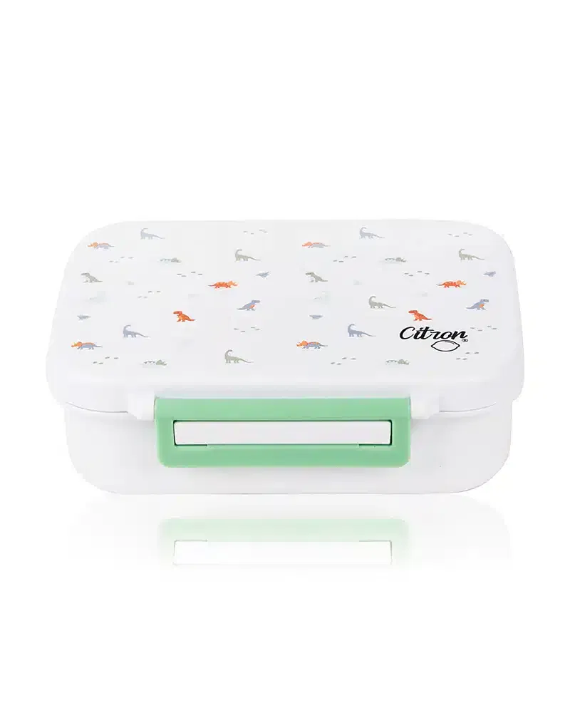 Citron Boîte à Goûter en Tritan 3 compartiments – Dino