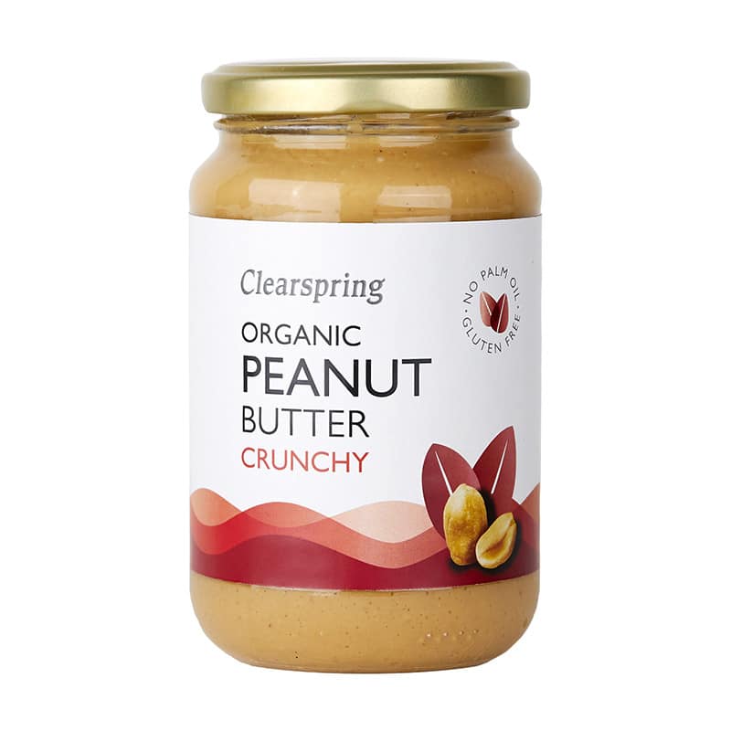 Clearspring Beurre de cacahuète Bio – Crunchy 350g