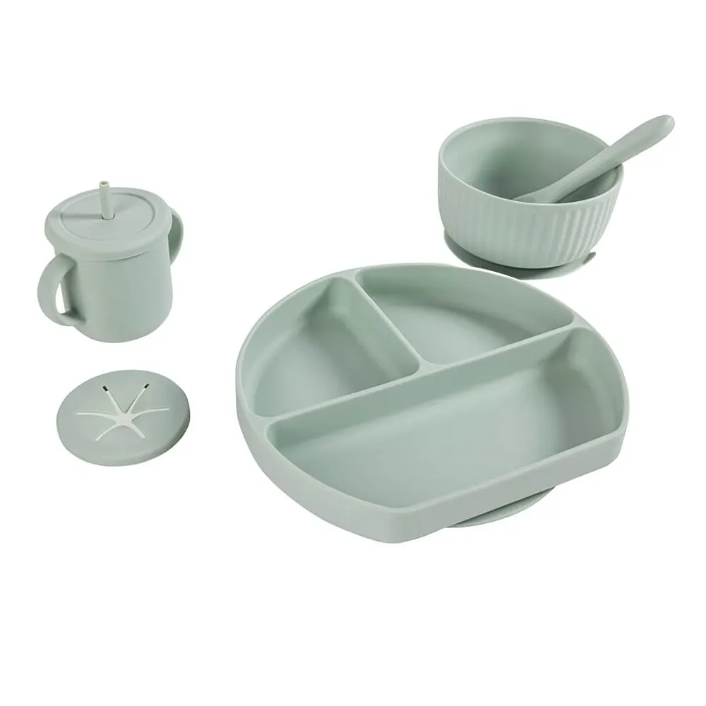 Eurekakids Coffret de repas en silicone