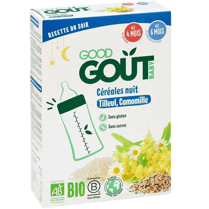 Good Goût Céréales Nuit Bio 4m+