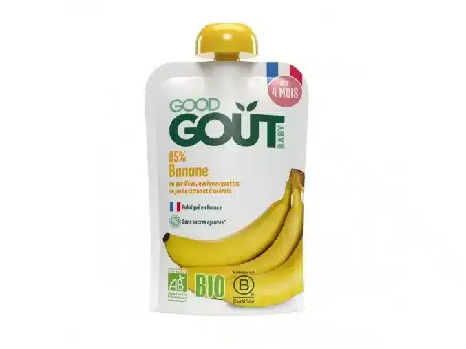 Good Goût Gourde Banane 120 g