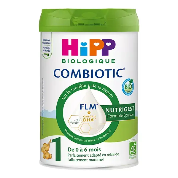 Hipp Combiotic 1 Lait Épaissie de 0 à 6 Mois Bio