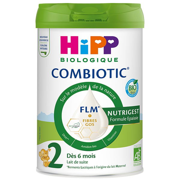 Hipp Combiotic 2 Lait Épaissie dès 6 Mois Bio