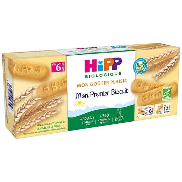 Hipp Mon Premier Biscuit Bio 180g – Dès 6 Mois
