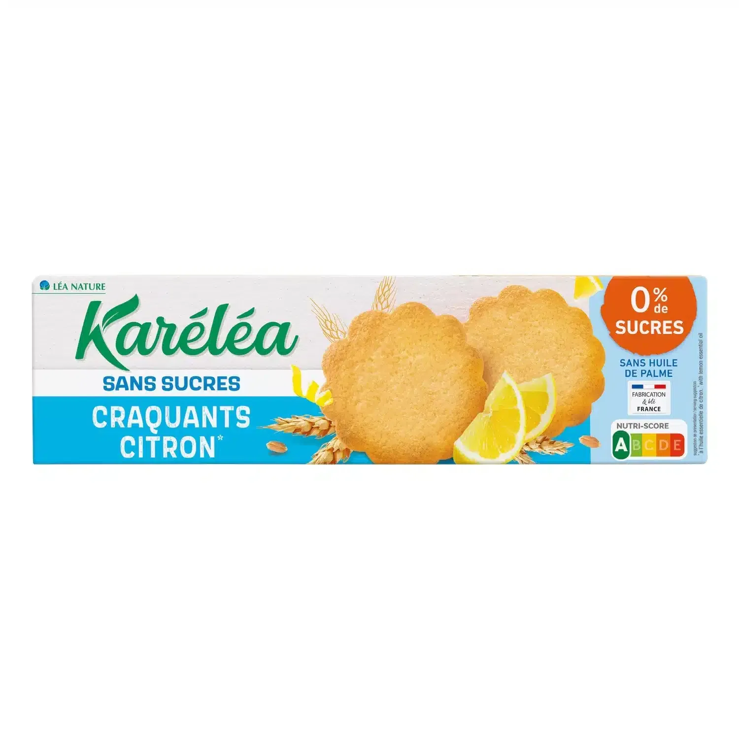 Karéléa Biscuits Citron Sans Sucre