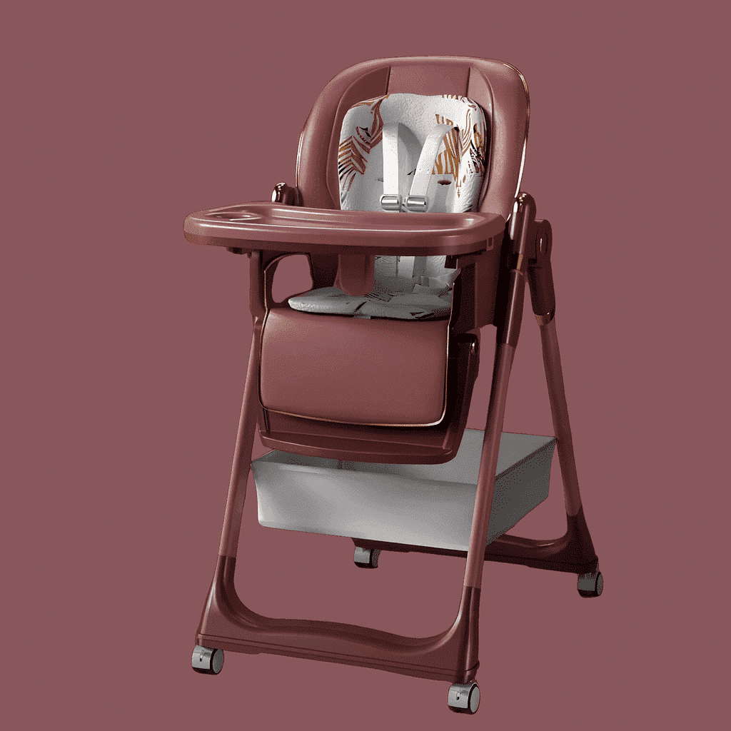 Kidilo Chaise Haute Évolutive 8155 Pink