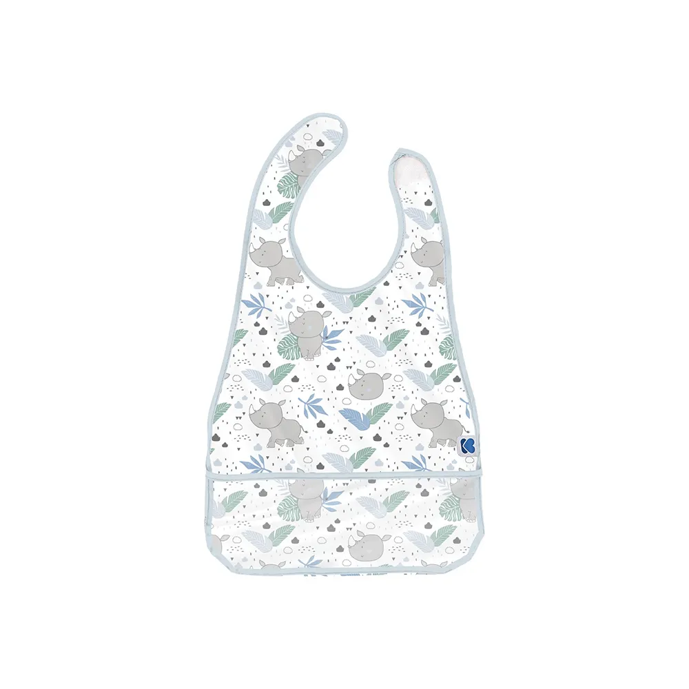 Kikkaboo Bavoir Eva imperméable Savanna Bleu