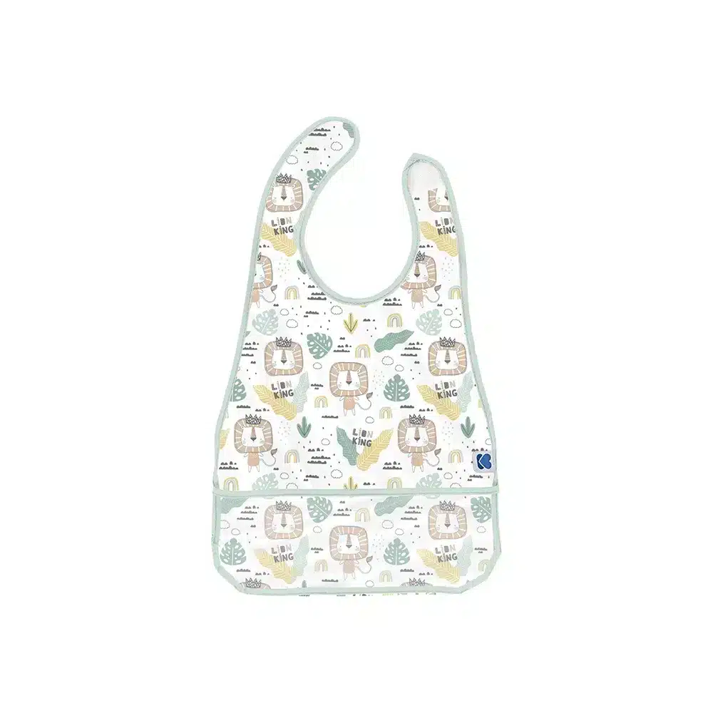 Kikkaboo Bavoir Eva imperméable Savanna Mint