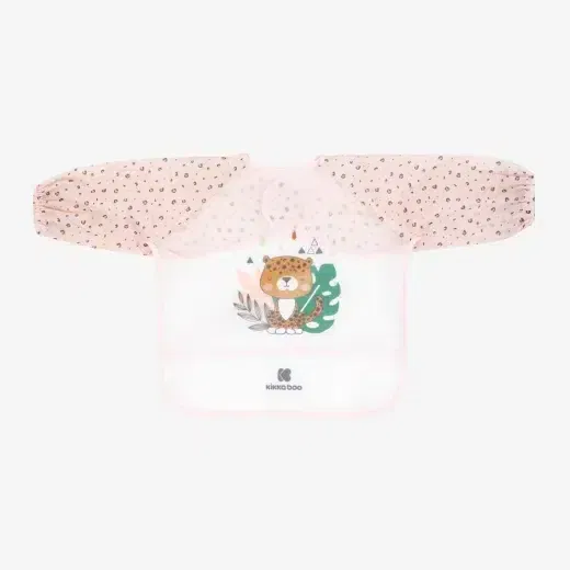 Kikkaboo Bavoir manches longues Savanna Rose