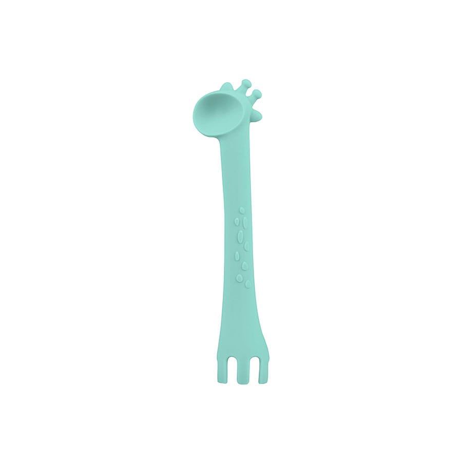 Kikkaboo Cuillère en silicone Girafe Mint