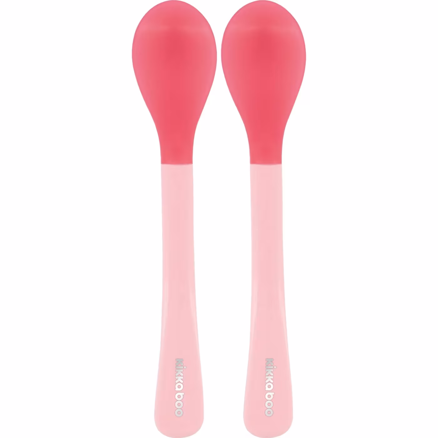 Kikka boo Cuillères thermosensibles lot de 2 Rose