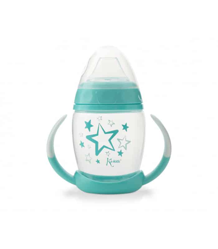 Kiokids Tasse d’apprentissage step 1 étoile bleu