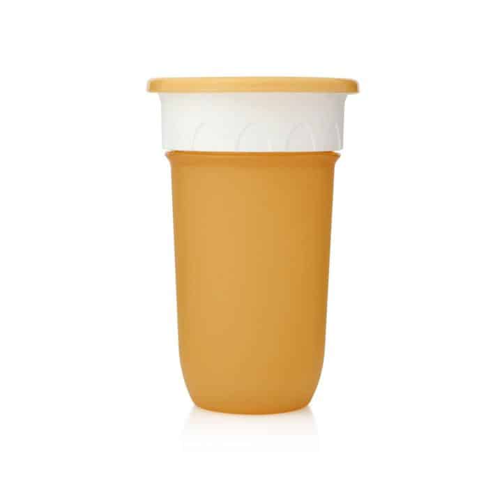 Kiokids Verre d’entraînement 360 Couleur Jaune, 300 ml