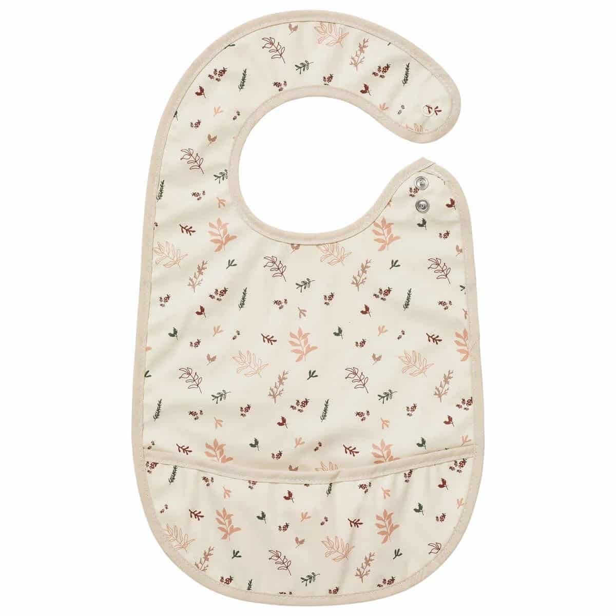Little Band Bavoir à poche Imperméable Forest – Coton enduit 6m+