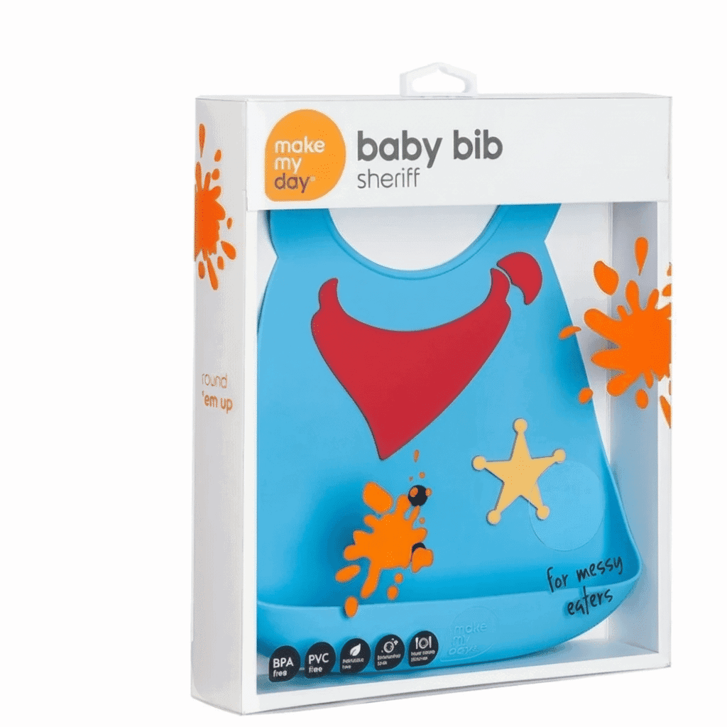 make my day – Baby bib sheriff