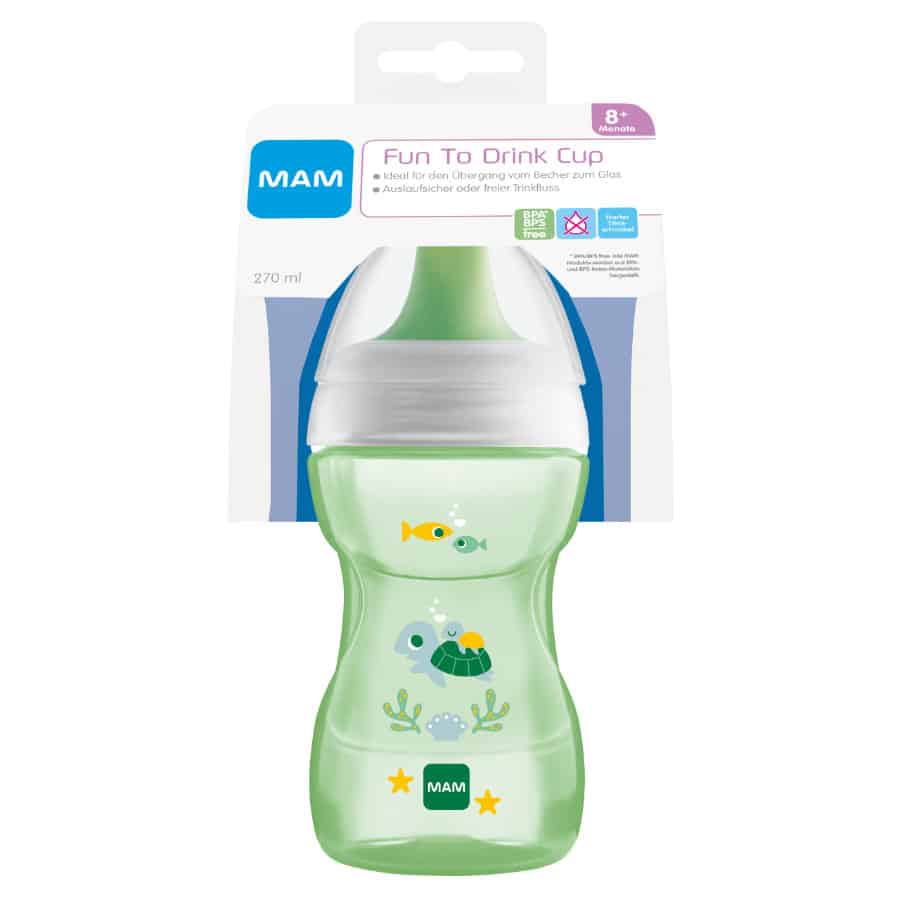Mam Fun to Drink Cup Vert 8m+ 270 ml