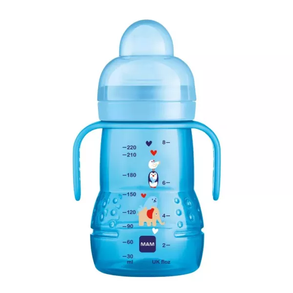 Mam Trainer+ cup Bleu 4m+ 220 ml