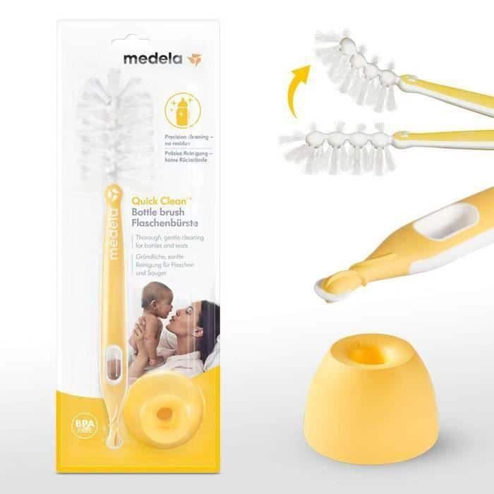 Medela Goupillon pour biberon et tétine Quick Clean avec support