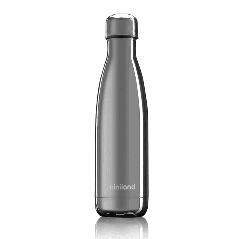 Miniland Bouteille isotherme Deluxe Silver 500 ml